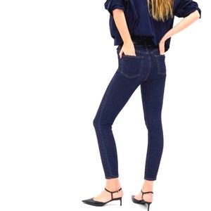 GAP True Skinny Full Length Jeans.  Indigo Blue. 24R. Like New!